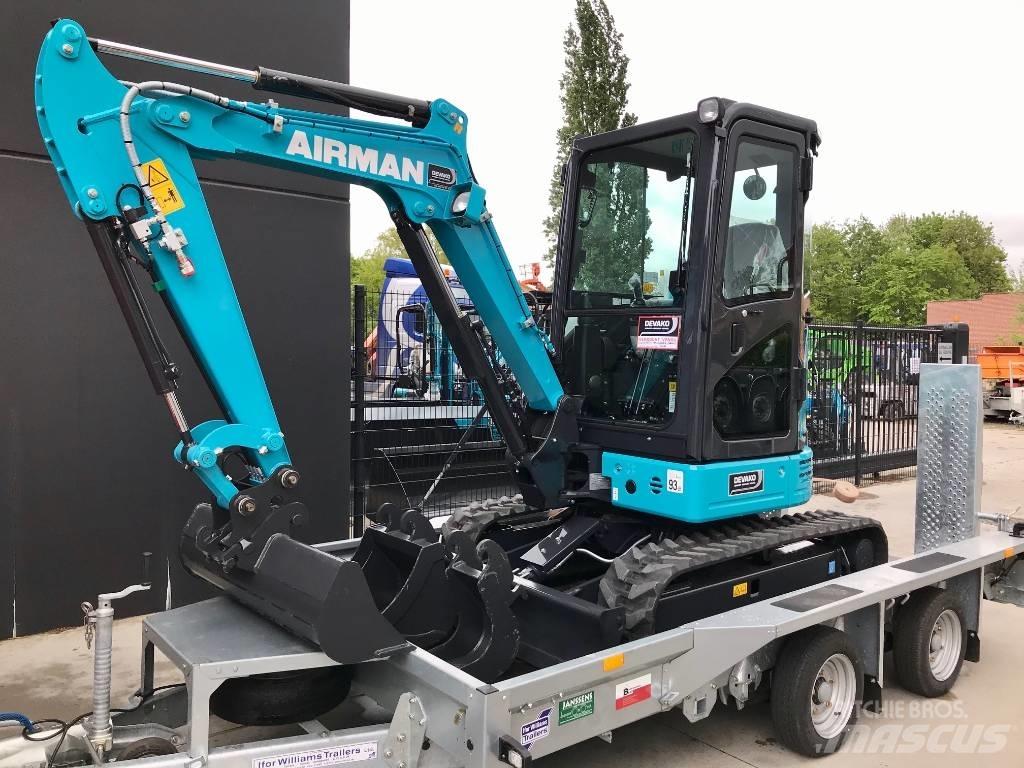 Airman AX26U-7 Мини екскаватори < 7 т