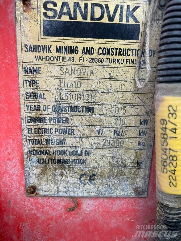 Sandvik LH 410 Подземни товарачи