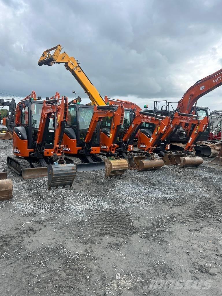 Hitachi ZX 26 U-6 Мини екскаватори < 7 т