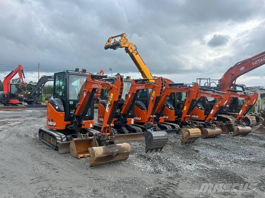 Hitachi ZX 26 U-6 Мини екскаватори < 7 т