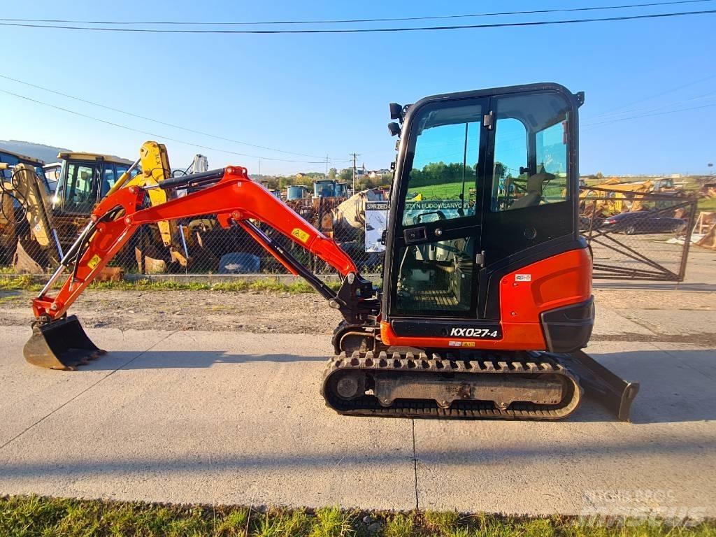 Kubota KX 027-4 Мини екскаватори < 7 т