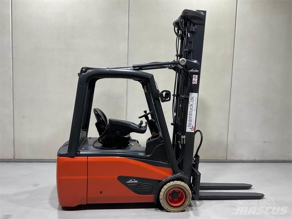 Linde E20-02 Електрически вилични кари-повдигачи