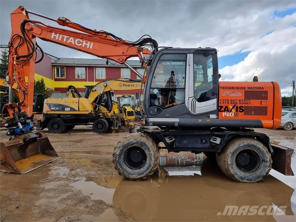 Hitachi ZX 140 W-3 Колесни екскаватори