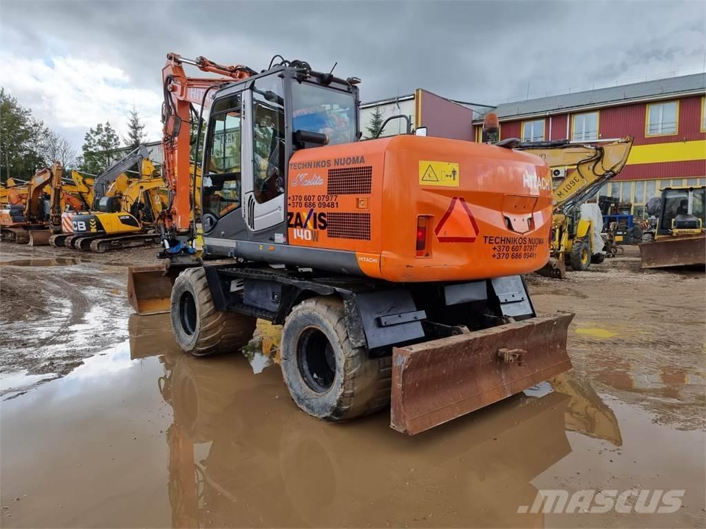 Hitachi ZX 140 W-3 Колесни екскаватори