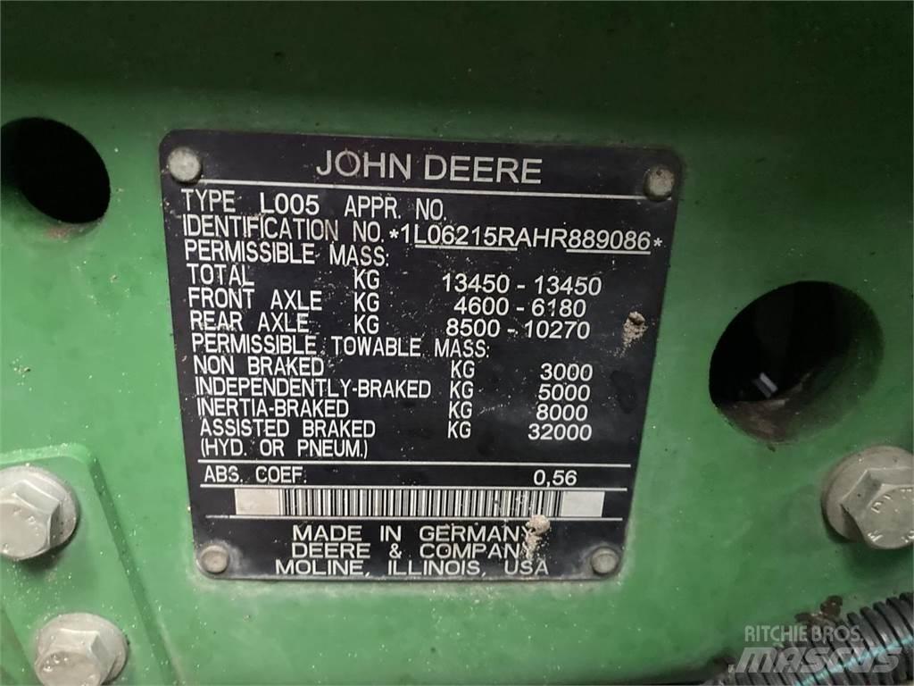 John Deere 6215R Трактори