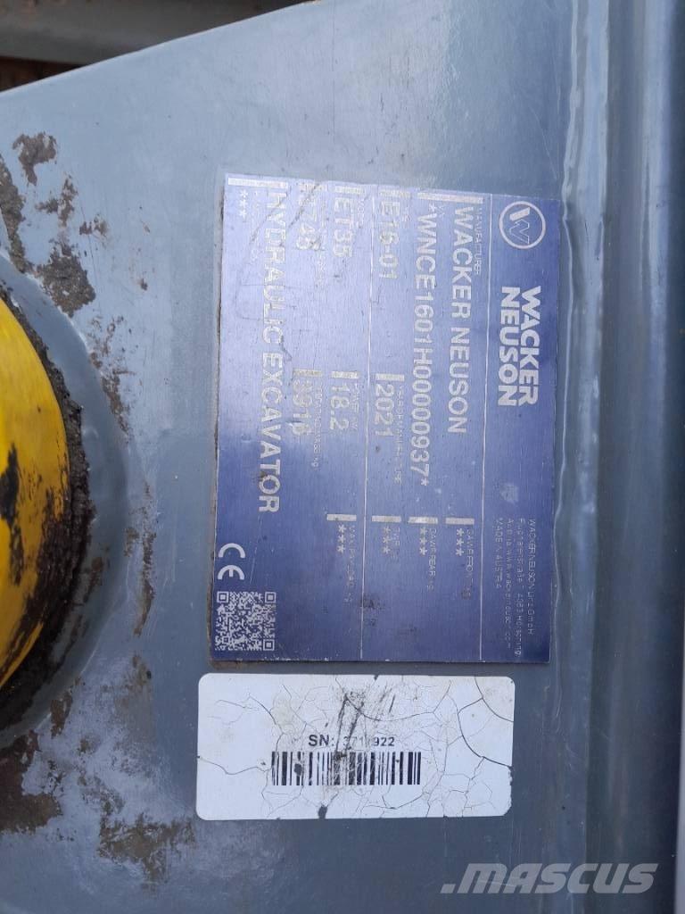 Wacker Neuson ET 35 Верижен екскаватор