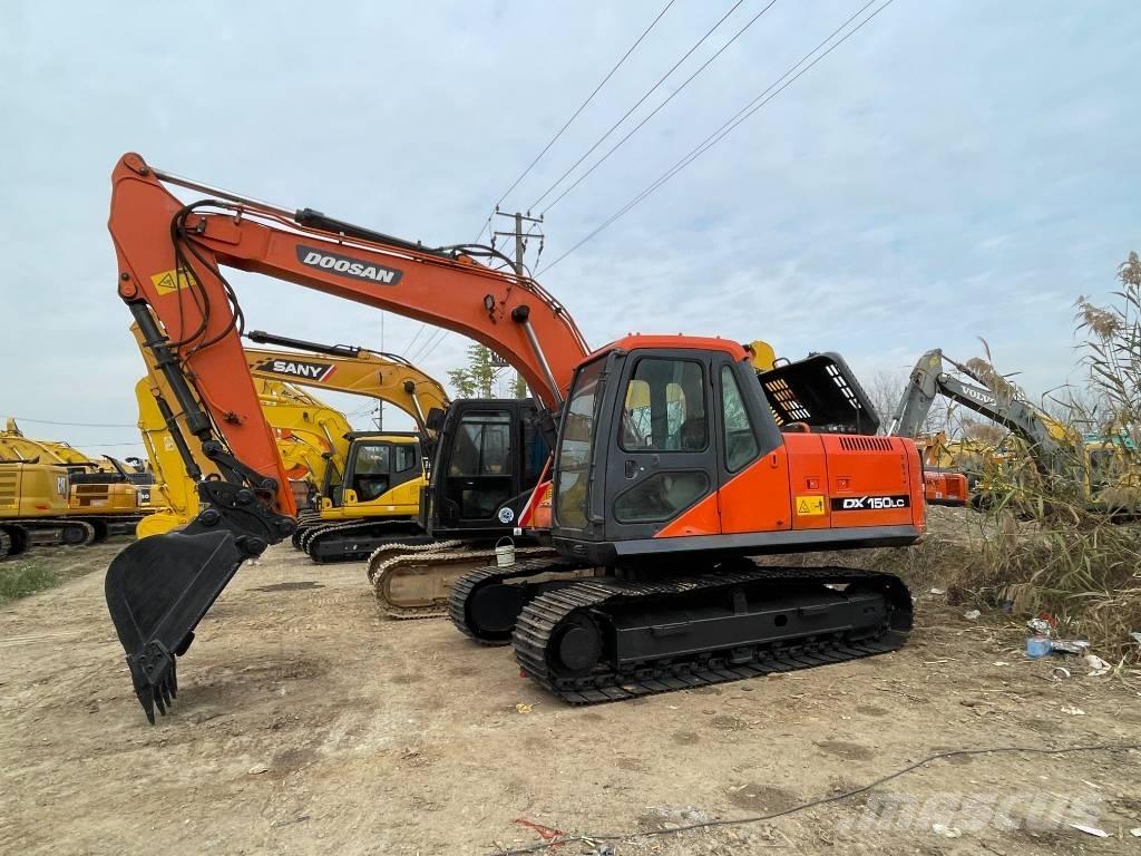 Doosan dx150 Верижен екскаватор