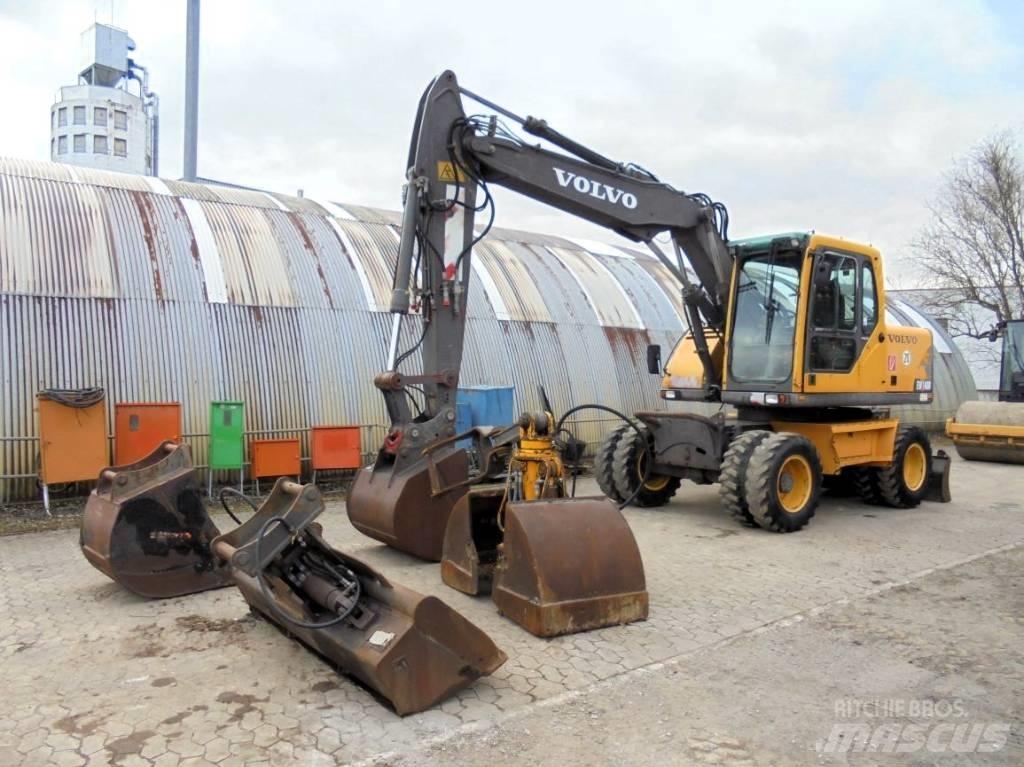 Volvo EW 140 B Колесни екскаватори