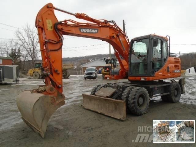Doosan DX 140 W-3 Колесни екскаватори