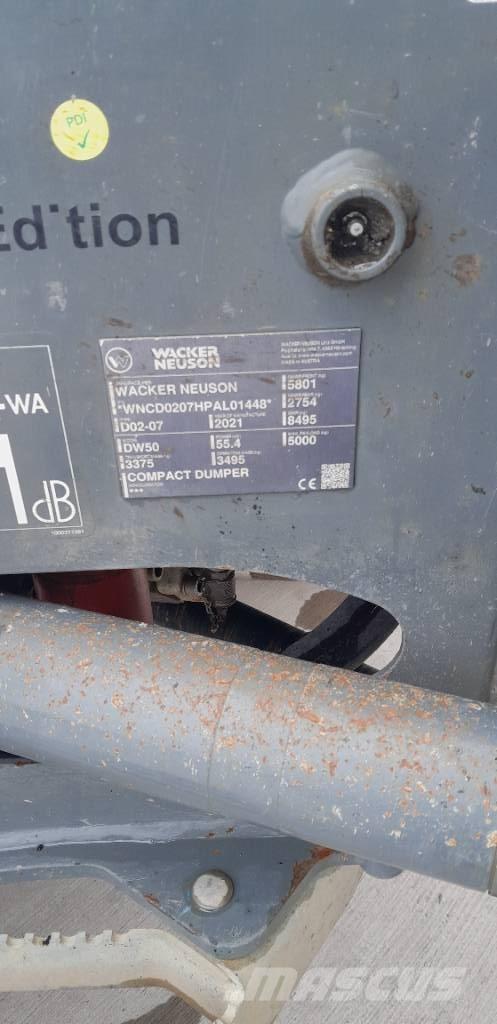 Wacker Neuson DW 50 Странични самосвали