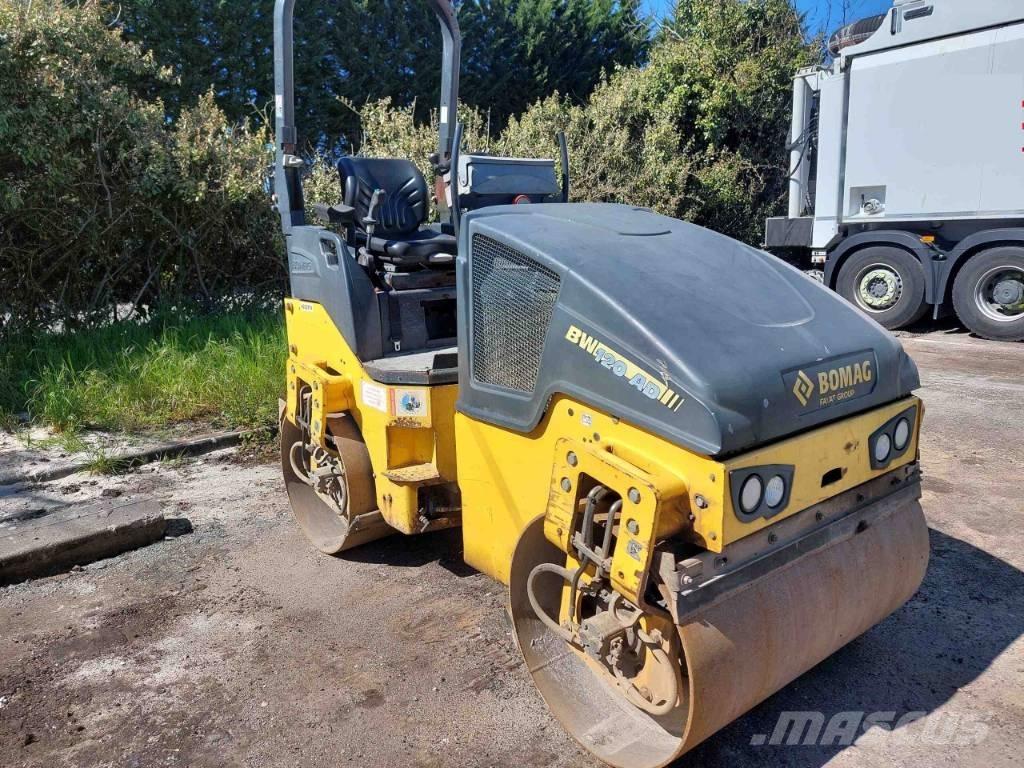Bomag BW 120 AD-5 Двойни барабанни ролки
