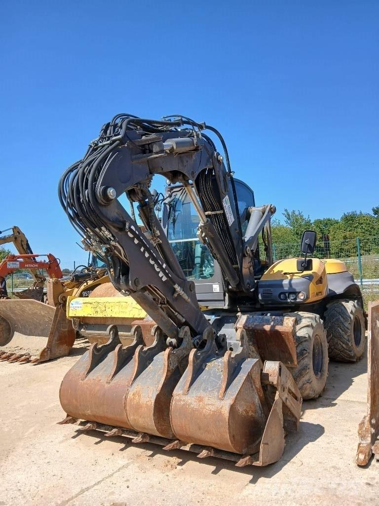Mecalac 12 MTX Колесни екскаватори