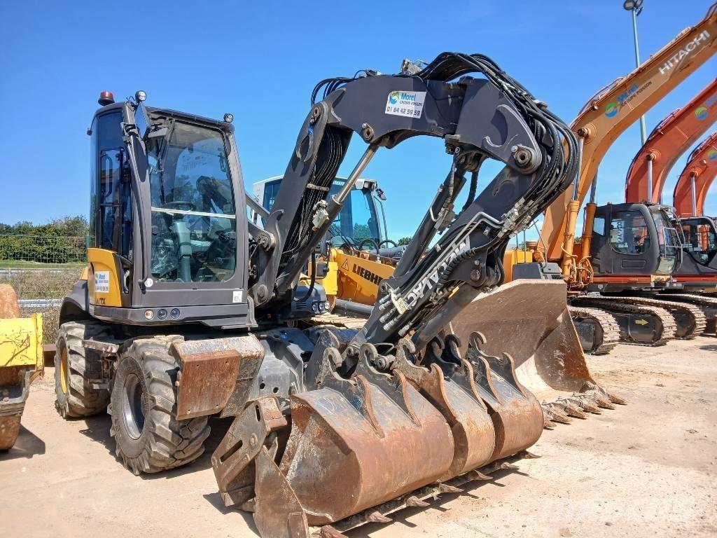 Mecalac 12 MTX Колесни екскаватори