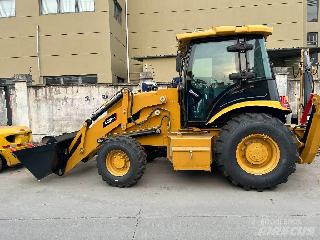 CAT 420 F Товарач със заден ексватор