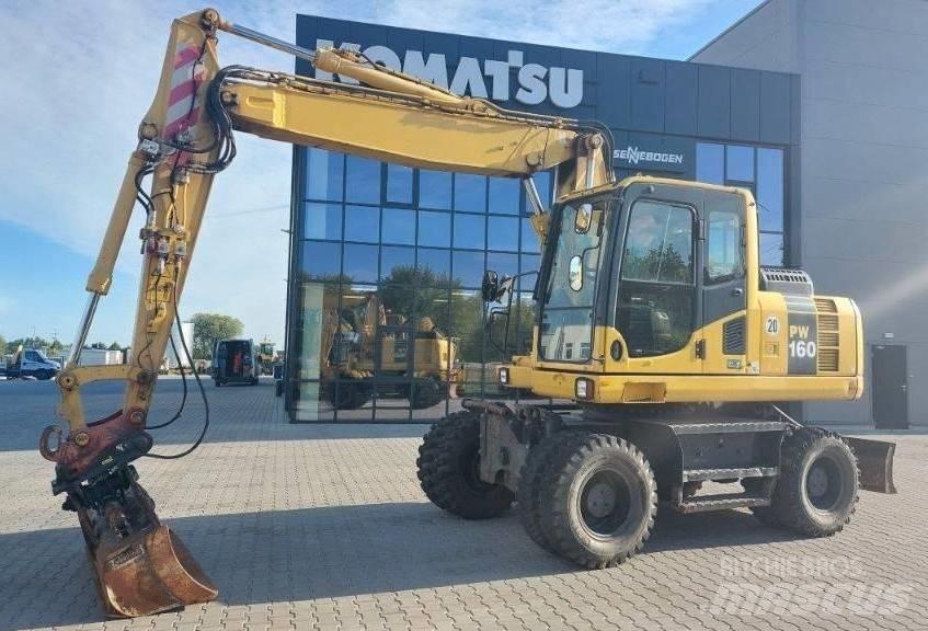 Komatsu PW160-8 Колесни екскаватори