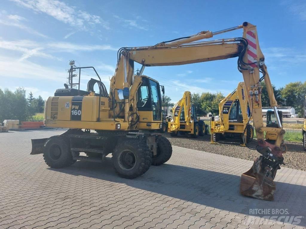 Komatsu PW160-8 Колесни екскаватори