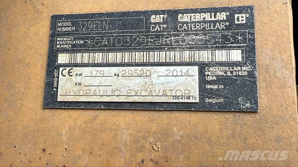 CAT 329 E LN Верижен екскаватор