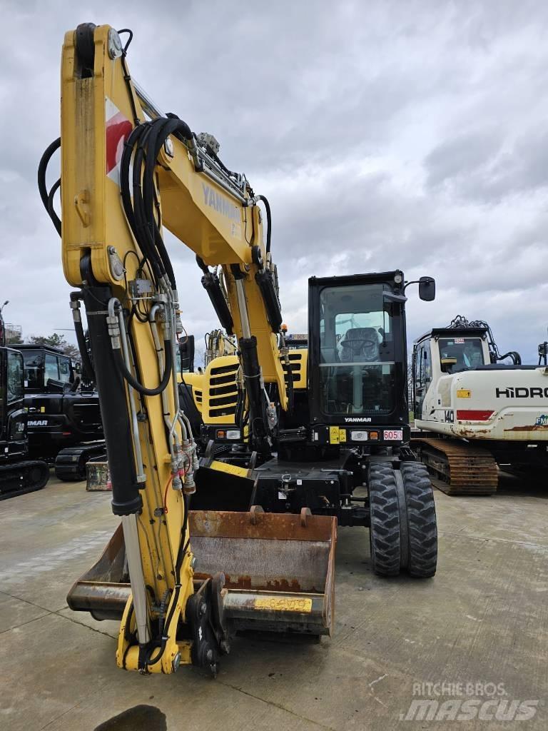 Yanmar B 95 W Колесни екскаватори