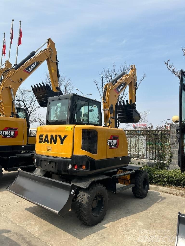 Sany SY65W Колесни екскаватори