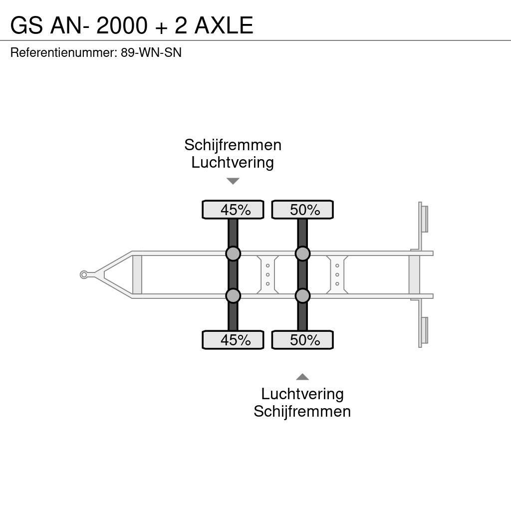 GS AN- 2000 + 2 AXLE Бордови