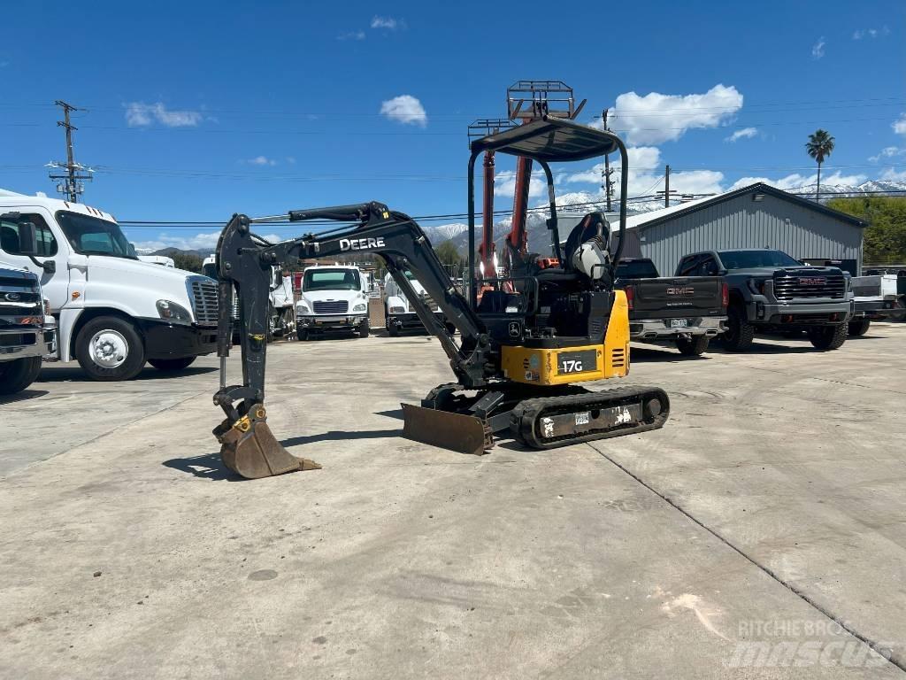 John Deere 17G Мини екскаватори < 7 т