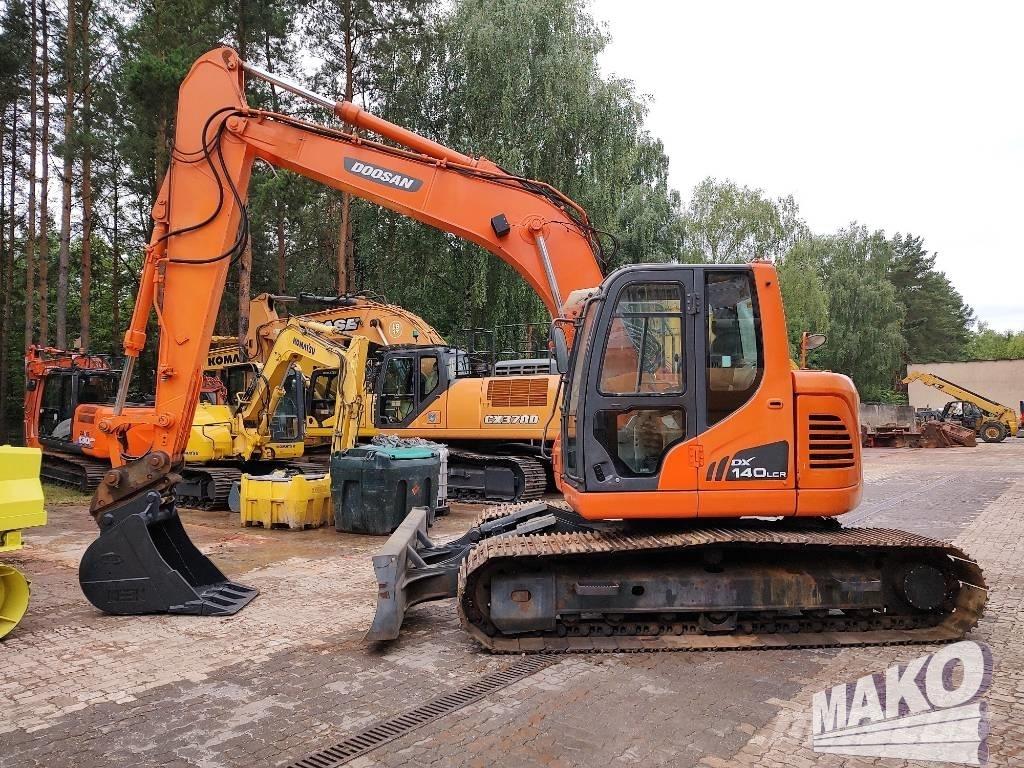 Doosan DX 140 LCR Верижен екскаватор
