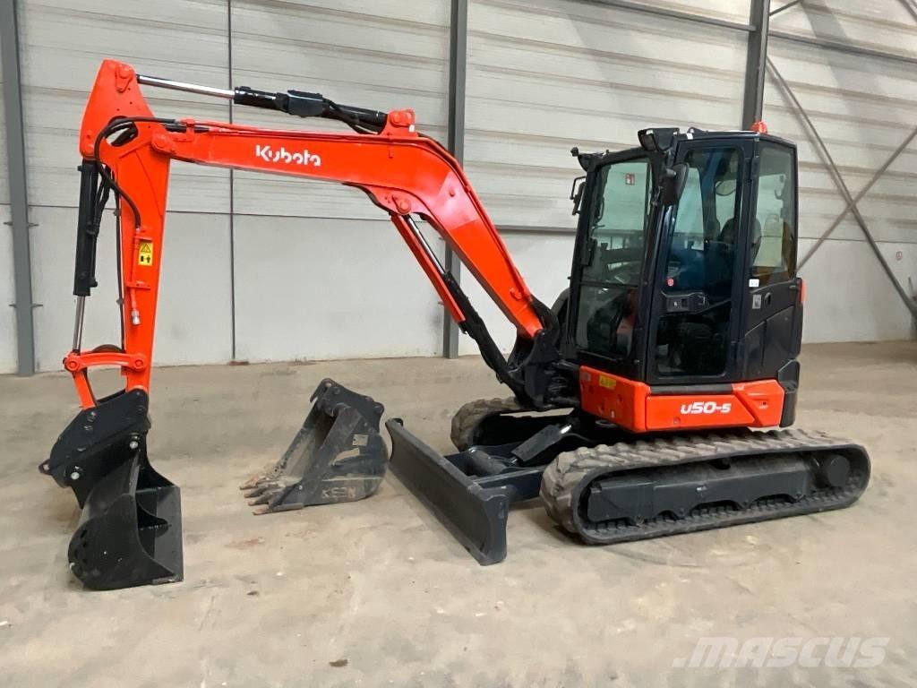 Kubota U 50-5 Мини екскаватори < 7 т