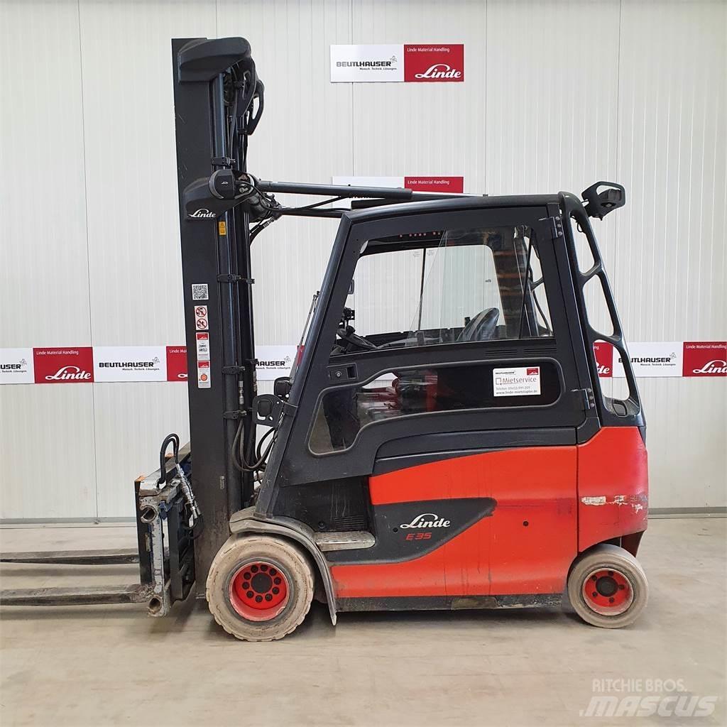Linde E35HL Електрически вилични кари-повдигачи