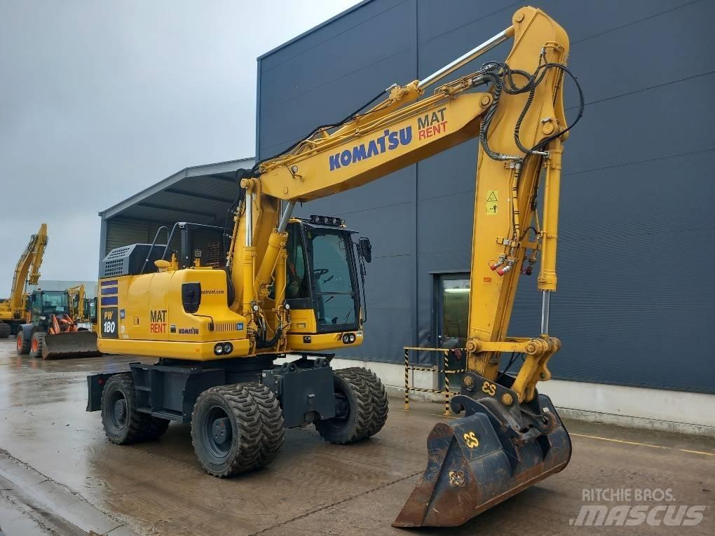 Komatsu PW180-11E0 Колесни екскаватори