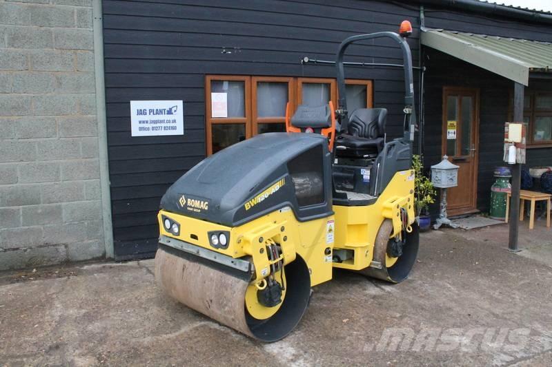 Bomag BW 120 AD-5 Двойни барабанни ролки
