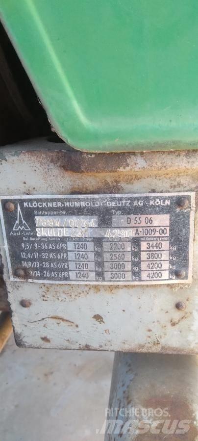 Deutz-Fahr D 5506 Трактори