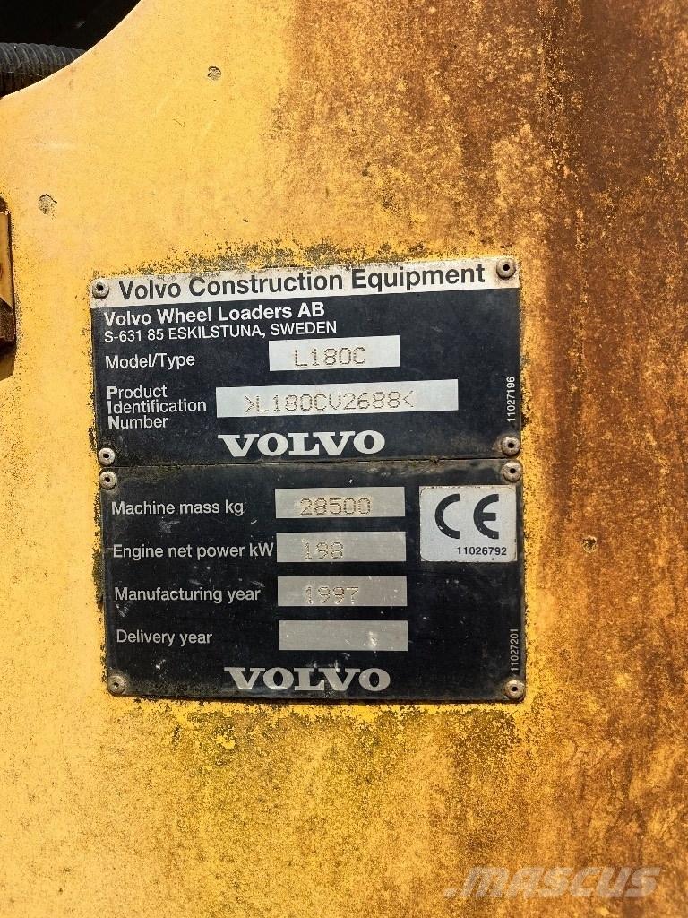 Volvo L180c Колесни товарачи