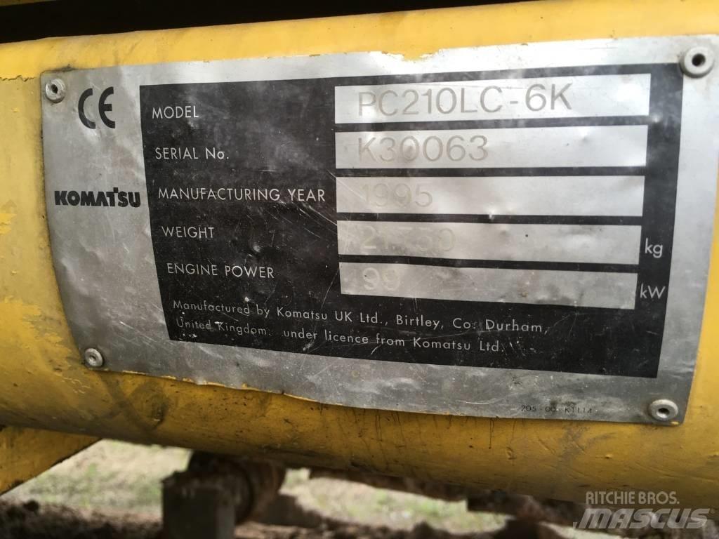 Komatsu PC210LC-6K Верижен екскаватор