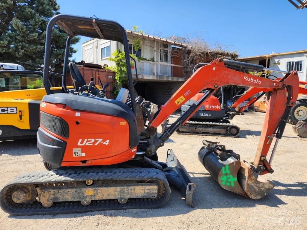 Kubota U 27-4 Мини екскаватори < 7 т
