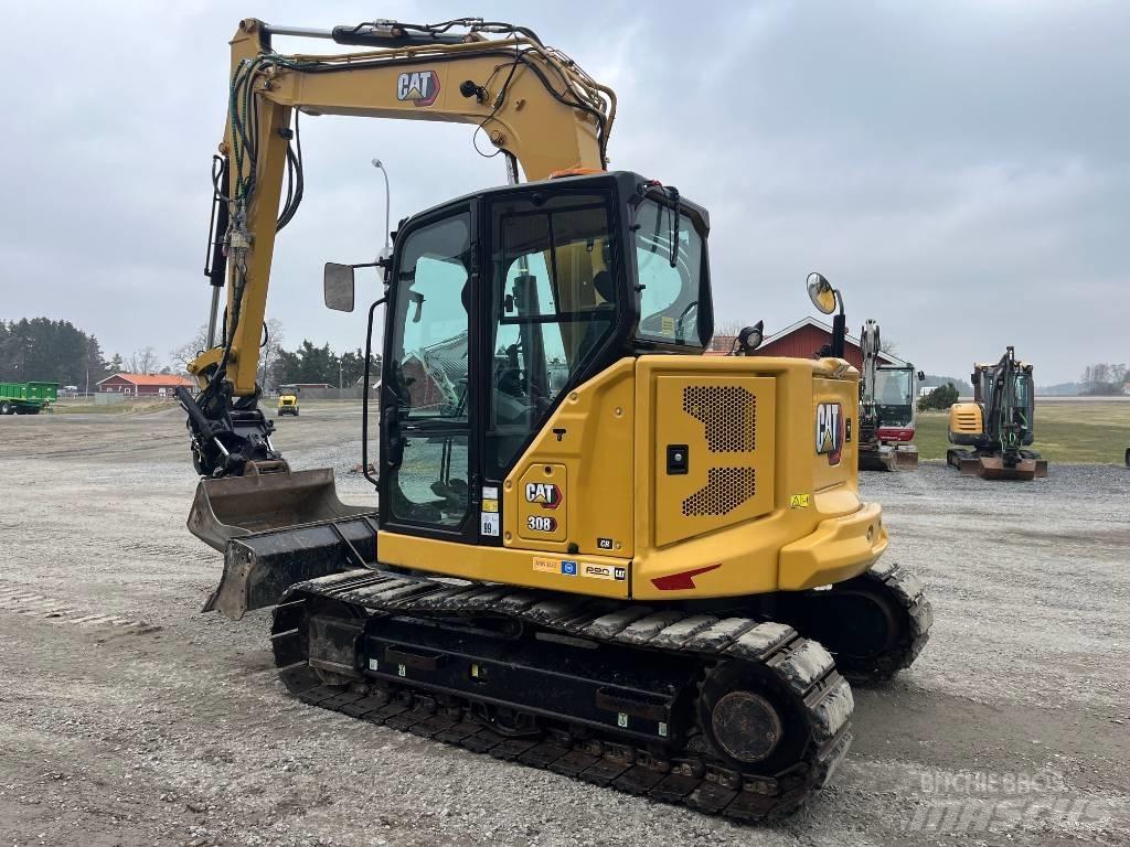 CAT 308 Средни екскаватори 7т - 12т