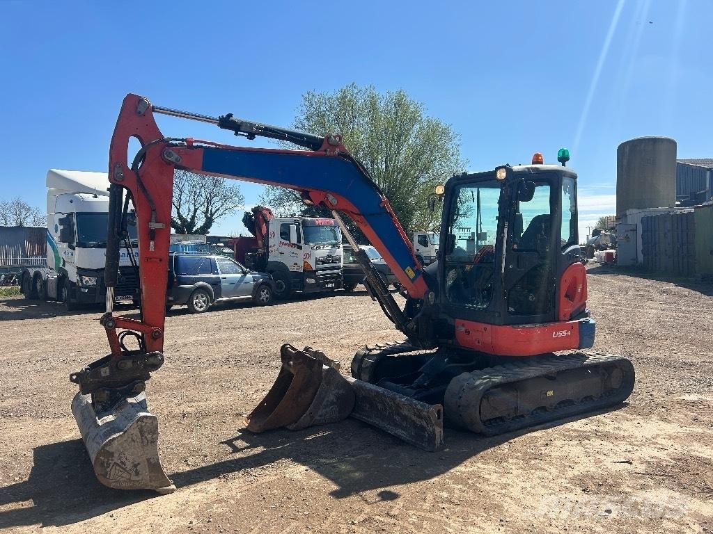 Kubota U 55-4 Мини екскаватори < 7 т
