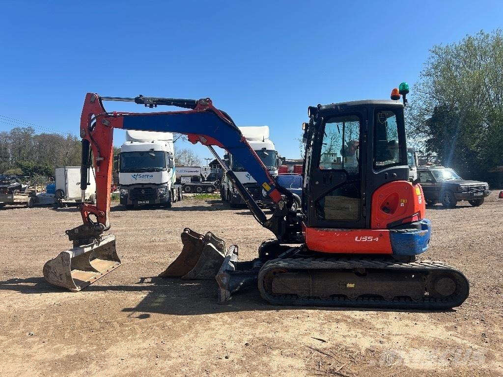 Kubota U 55-4 Мини екскаватори < 7 т