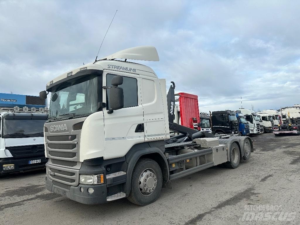 Scania R 450 6x2*4 Камиони с кран с кука