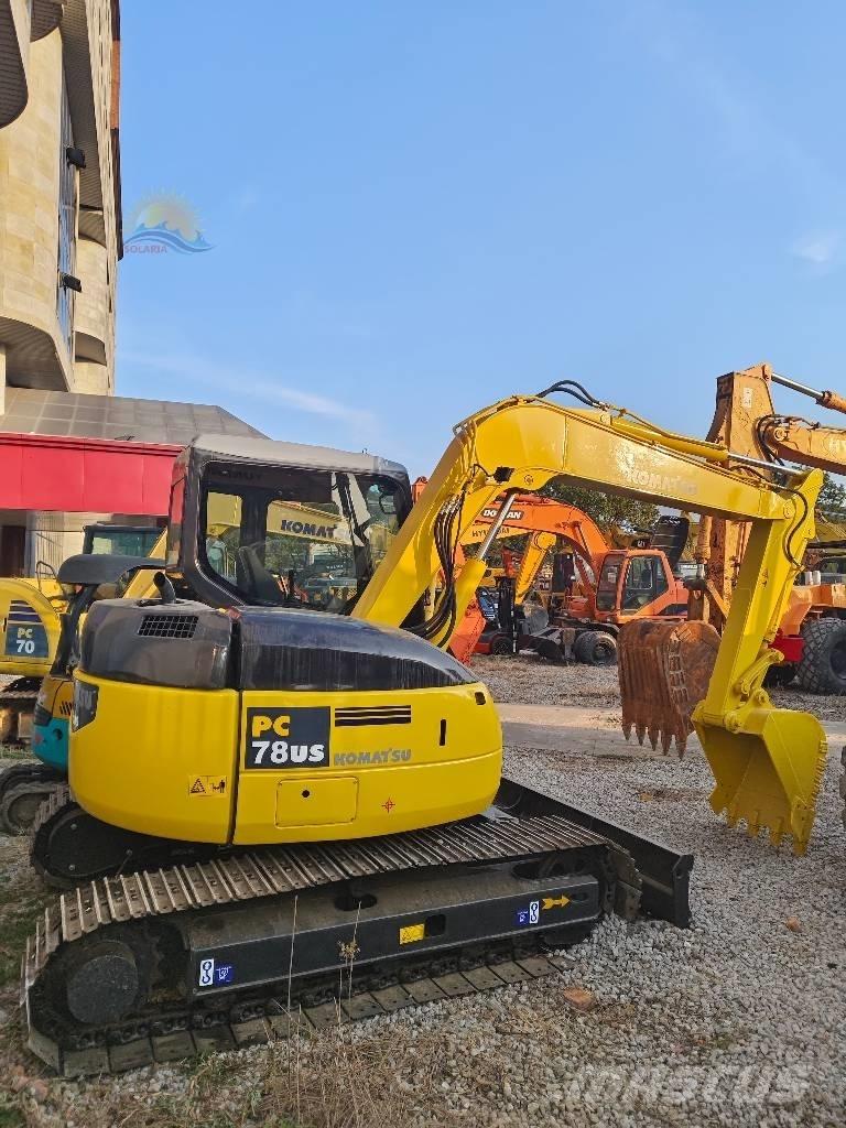Komatsu PC 78 MR Средни екскаватори 7т - 12т