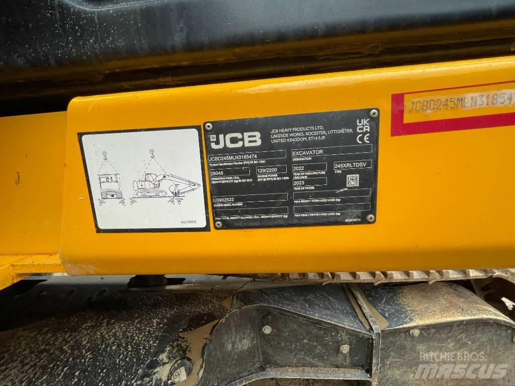 JCB 245 XR Верижен екскаватор