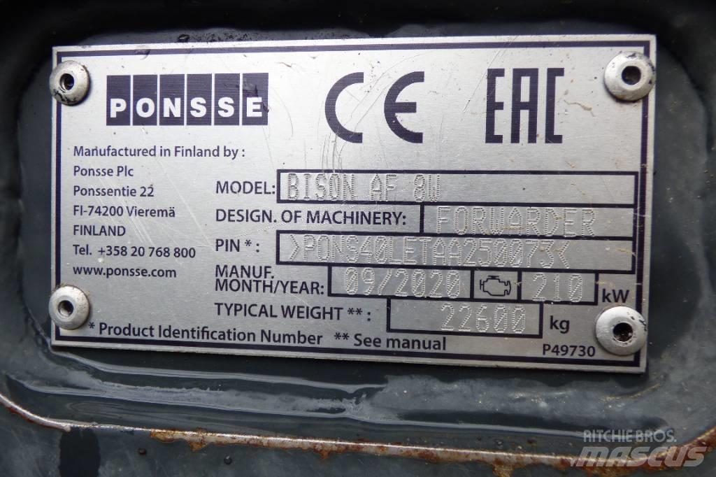 Ponsse Bison AF Форуардери