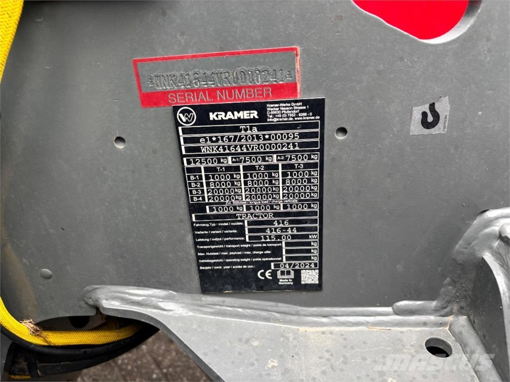 Kramer KT557 Телескопични товарачи