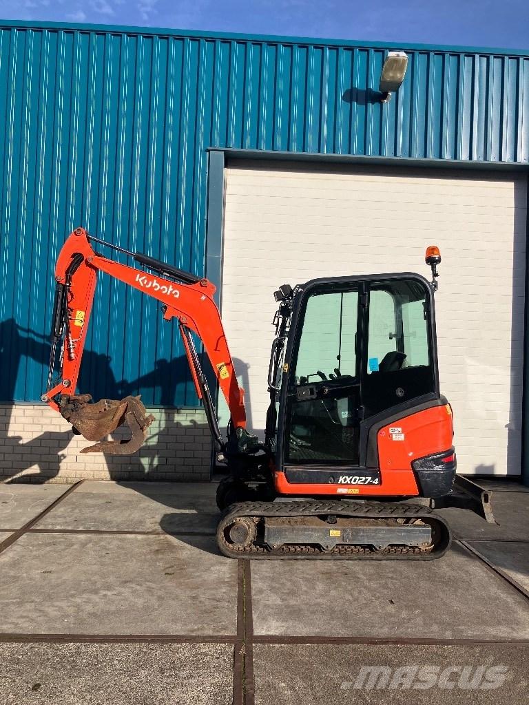 Kubota KX 027-4 Мини екскаватори < 7 т