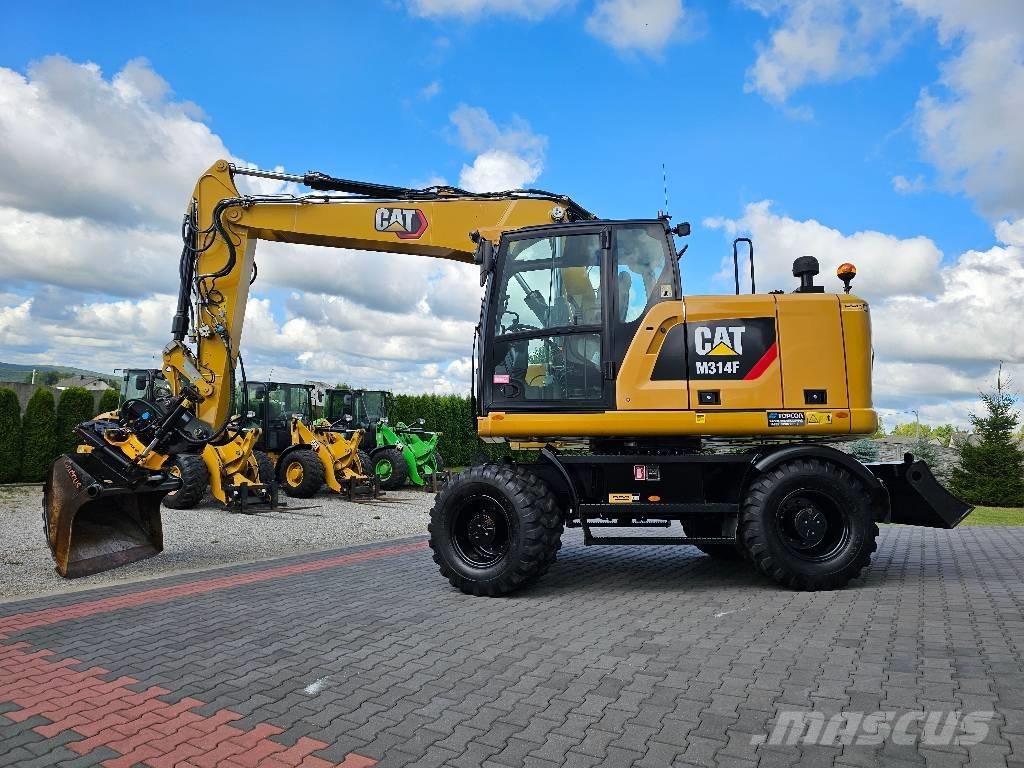 CAT M 314 F Колесни екскаватори
