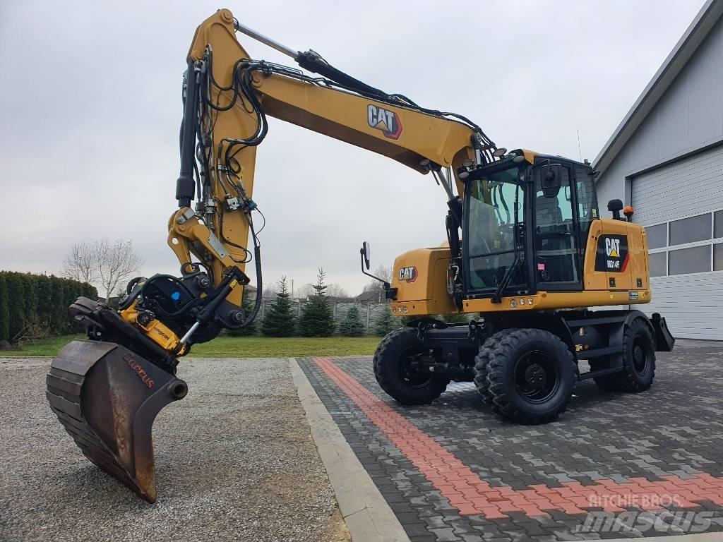 CAT M 314 F Колесни екскаватори