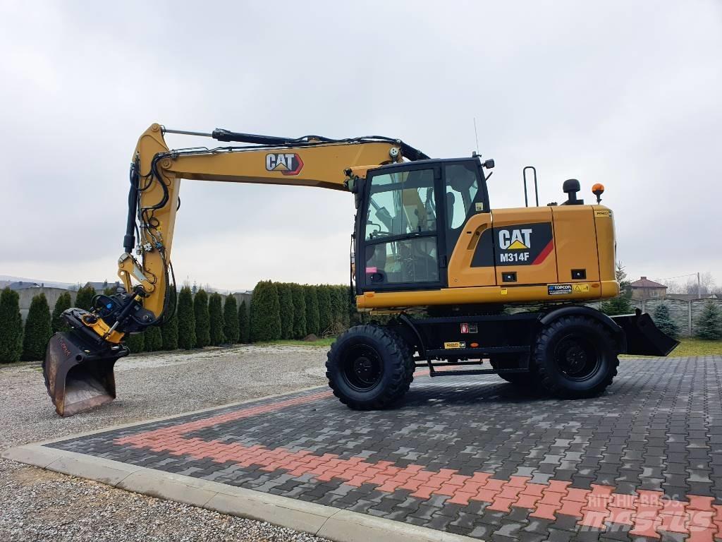 CAT M 314 F Колесни екскаватори