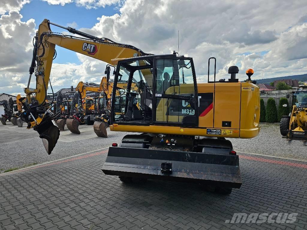 CAT M 314 F Колесни екскаватори