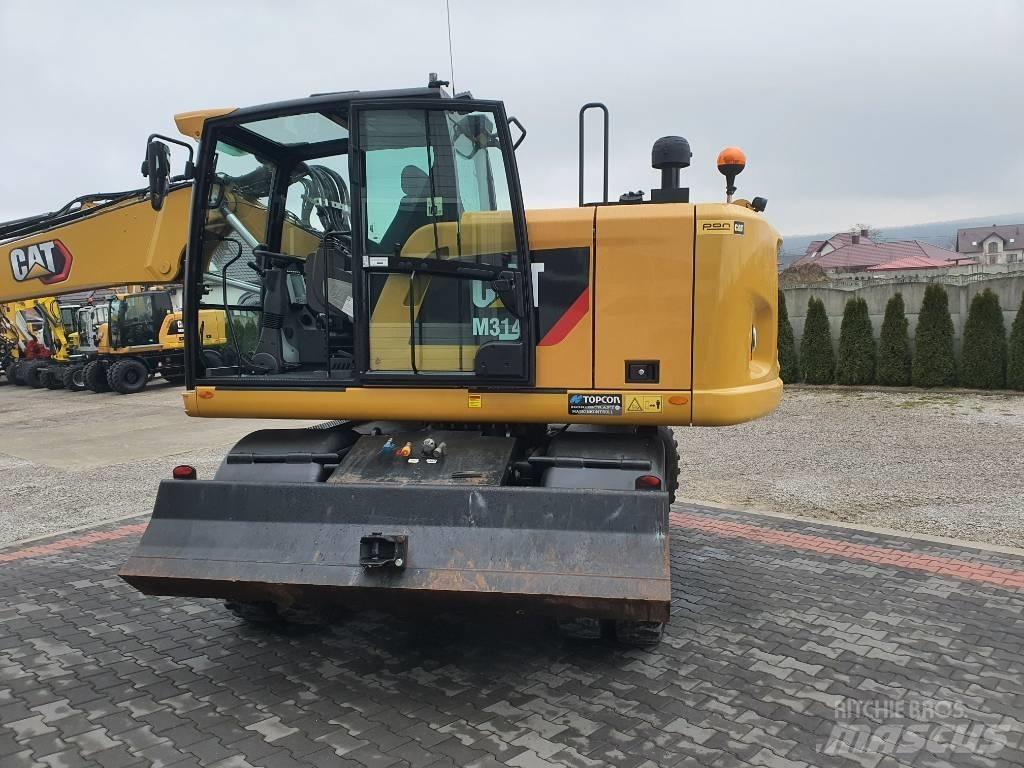 CAT M 314 F Колесни екскаватори