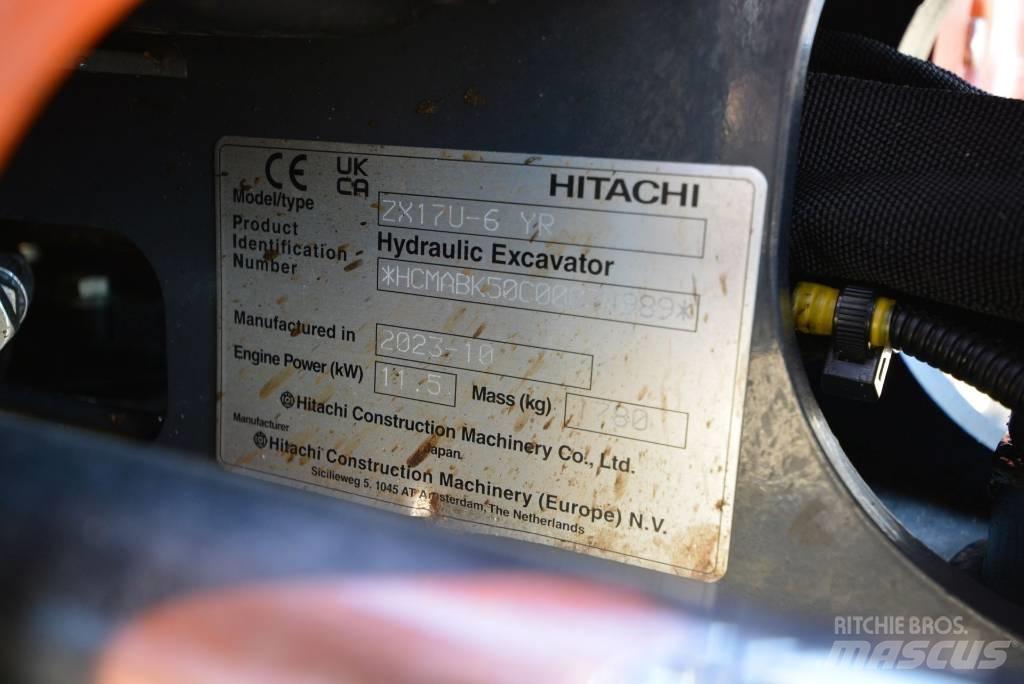 Hitachi ZX 17 U-6 Мини екскаватори < 7 т