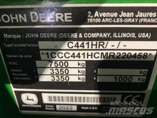 John Deere C441 R Сламопреси за кръгли бали
